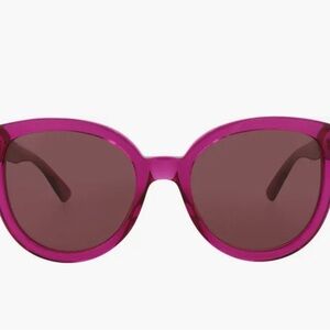 Gucci 54mm Round Sunglasses  Dark Lenses